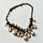 Ny Collection faux pearl pink beaded cluster necklace Photo 4