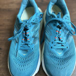 Hoka One One Arahi 5 Running Shoes Womens Size 7.5 B Blue Luminary Photo 0