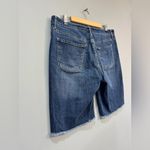 Mossimo Boyfriend Denim Shorts Size 12 EUC Blue Photo 3
