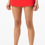 Lululemon  Pace Rival Skirt in Carnation Red Size 4 Photo 0