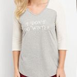 Maurice's I Don’t Do Winter graphic long sleeve tee Photo 0