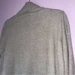 Barefoot Dreams XS/S CozyChic Lite Knit Gray Circle Lounge Cardigan Sweater Photo 6