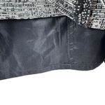 Tahari ASL Black White Tweed Sleeveless Belted Knee Length Sheath Dress Size 12 Photo 5