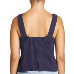 Pistola VIVIENNE CROCHET SWEATER TANK IN NAVY RAINBOW Photo 9