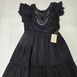 Tularosa  Claudette Midi Dress in Black Small Photo 4