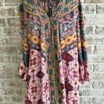 Umgee  Peasant Tunic Top Dress  Small Oversized Photo 2