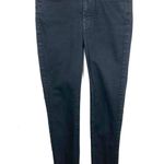 Karen Millen High Waisted Eyelet Pocket Jeans Slim Fit Cotton Blend Black Size 6 Photo 4