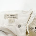 Madewell The Perfect Vintage Mom Jeans 25 Marlow White Photo 4