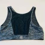 Victoria's Secret Victoria’s Secret VSX Mesh Cut Out Back V Neck Front Sports Bra Small Gray Black Photo 5