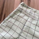IZOD Vintage  XFG Cool FX Mint Green Plaid Pleated Golf Skort Photo 4