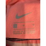 Nike  Women's Medium Athletic Tank Top Blue Pink Striped Built In Bra Photo 3