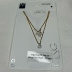 Icing  Cubic Zirconia Zodiac Virgo Multi Strand Necklace Gold Photo 0
