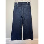 Frame  Le Palazzo Crop Wide Leg Jeans Porter Dark Blue Stretch Sz 26 NWT$250 Photo 14