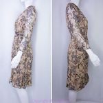 Pendleton  silk floral print wrapped dress, size‎ petite 4 Photo 2