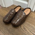 Comfortview  Dark Brown Crocodile Loafers size 9 Photo 0