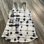 Lululemon  Studio Racerback Ghost Weave White Black Size 6 Photo 8