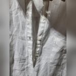 Raffi women's linen shirt White Photo 4