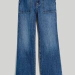 Madewell 11" High-Rise Flare Jeans in Whitethorn Wash: Workwear Edition 31 Photo 9