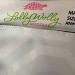 Lolly Wolly Doodle Navy and Lime Geometric Dress Green Size XXL Photo 2