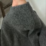 H&M Gray Warm Coat Blazer Oversized XS Photo 4