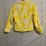 Antonio Melani  Yellow and White Floral Blazer Photo 2
