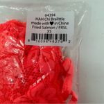 We Are HAH Chi Bralette Fried Salmon Pink Floral Lace Sheer Adjustable XS NEW Photo 15