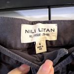 Nili Lotan Tibault Vintage grey Cargo Straight Leg Pants Size 4 Made in USA NWT Gray Photo 4