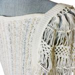 Free People Blackbird Crochet Top, Y2K Knit Blouse Summer Beach Boho Cottagecore Photo 6