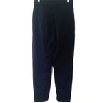 Escada Sports Pants Womens Navy Blue Cotton Twill Casual High Rise Crop 36 (6) Photo 1