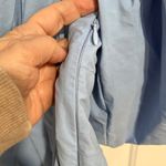 Maeve  Light Blue Puff Sleeve Blouse Photo 7