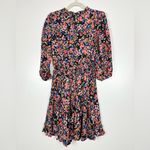 Shoshanna  Blendon Sunset Floral Mini Dress 3/4 Length Sleeves Photo 7