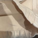 ZARA NWOT creamy beige High Rise cargo jeans pants large pockets small s Photo 5