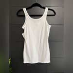 SO  Basic White Long Tank Top Women’s Sz Small NWT Photo 1