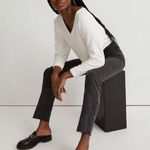 Madewell Stovepipe Jeans in Banberry Wash: Raw-Hem Edition Photo 7