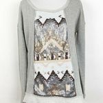 Maurice's Sequin Embellished Pullover Sweatshirt Photo 0
