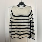 Polo Ralph Lauren Women's Crew Striped Knit Sweater White Size L Photo 4