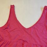 Abound  Pink Crop Top Sleeveless V Neck Casual‎ Tank Top Size L Photo 5
