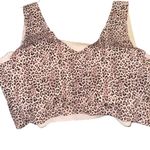 Brand New Bali Women's Size XL Animal Print Comfort Full Coverage Bra Black Photo 3