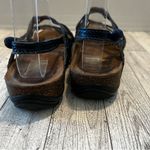 Dansko  Jovie Strappy Slingback Sandals Size 37 (6.5-7) Blue Leather Cork Photo 4