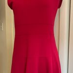Lands' End Women's Red Cap sleeve Midi Dress Sz 6 Photo 5