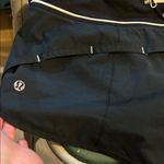 Lululemon  athletica Black and Cream Athletic Shorts Photo 2