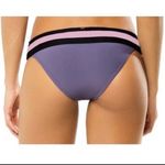 PilyQ  Amethyst Color Block Banded Full Swim Bottom Photo 1