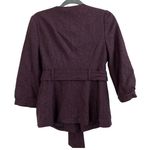 Anthropologie Tabitha Foliage Finder Purple Jacket Size 6 Photo 1