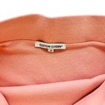 Cotton Citizen  2pc Crop Tee Midi Skirt Set Peach Size Small Ribbed Cotton Photo 6