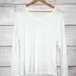32 Degrees Heat NWT White Long Sleeve Scoop Neck Layering Top Size XL Photo 5