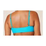 ANDIE NWT  Swim The Riviera Bikini Top Adjust Straps Removable Cup M Coastal Blue Photo 9
