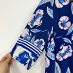Eliza J Eliza‎ J Vintage Floral Shift Dress Womens M Navy Pink Retro Y2K Preppy Cocktail Photo 1