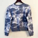 Abound  Blue Tie Dye Pullover Sweatshirt Crewneck Fleece Lined Size Small New Photo 8