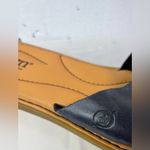 Born 8 Preppy Women's Black and Tan Slide Sandals Photo 1