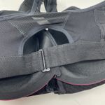 NWT ODLO Sports Bra XS Black High Support Training Padded Zip Front Gym Fitness Photo 4